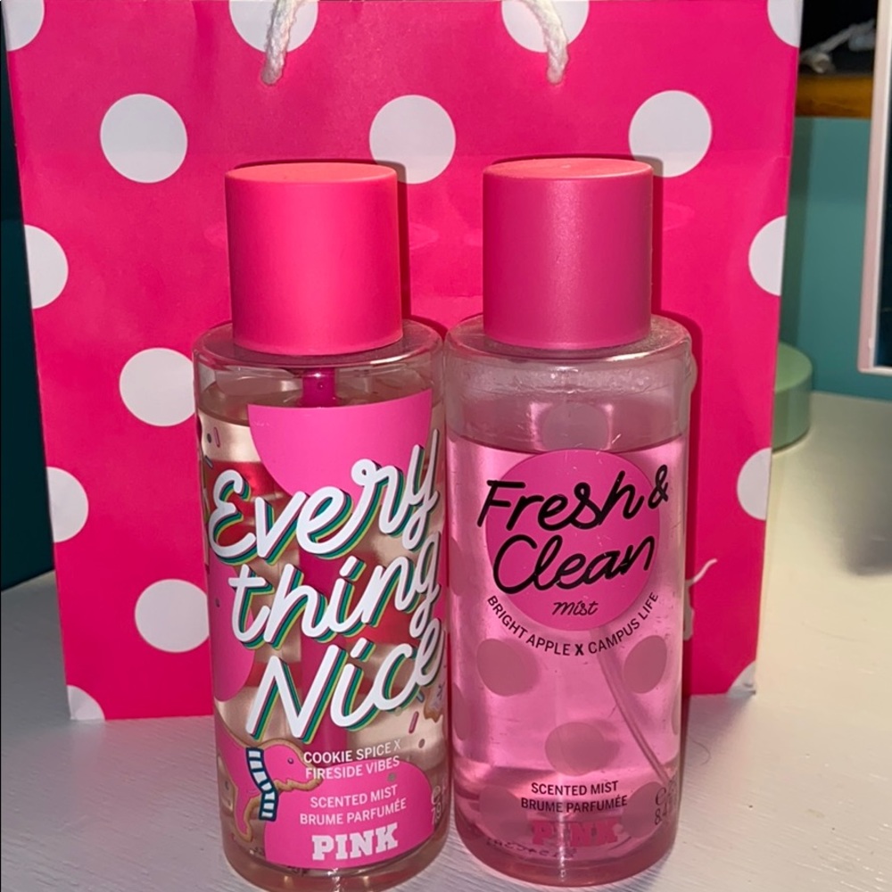 PINK body mists